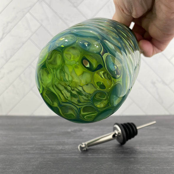 Green Oil Bottle