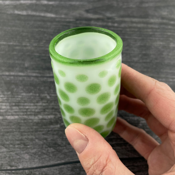 Green Sparkle Shot Glass