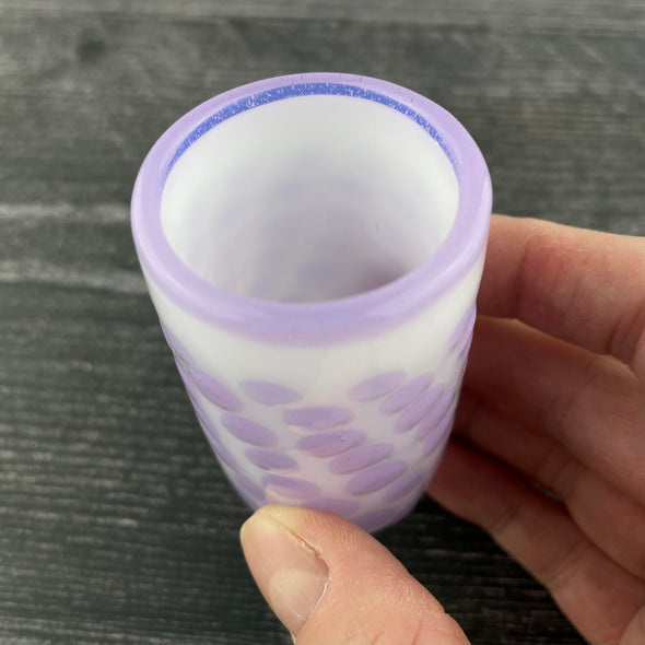 Purple Sparkle Shot Glass