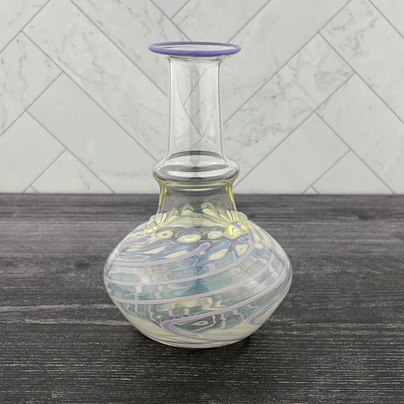 Purple Wigwag Vase