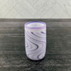 Purple White Shot Glass