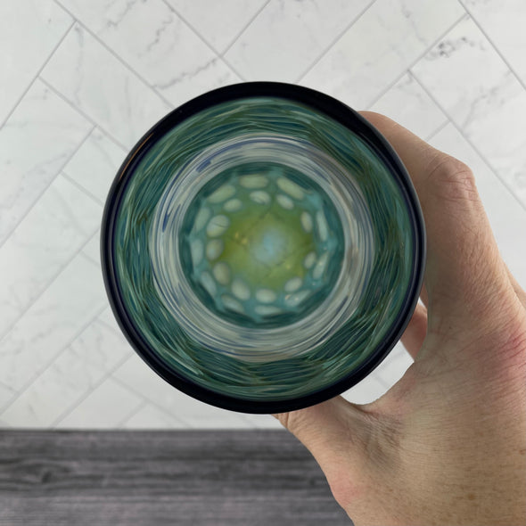 Green and Blue Cup