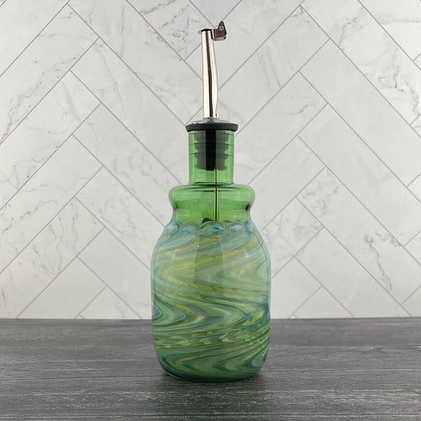 Green Oil Bottle