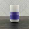 Purple and White Cup