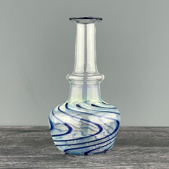 Blue Wigwag Vase