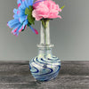 Blue Wigwag Vase