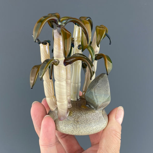 Glass Bamboo Plant