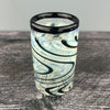 Black Swirls Shot Glass