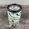 Black Swirls Shot Glass