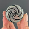 Black Swirls Shot Glass