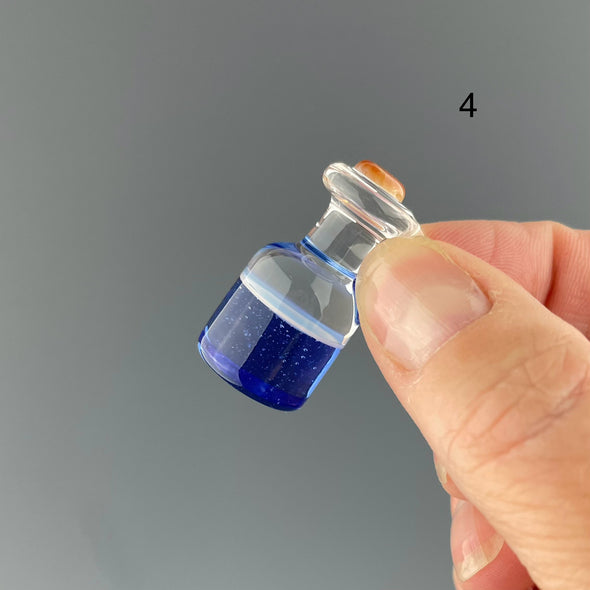 Mini Glass Potion Bottle