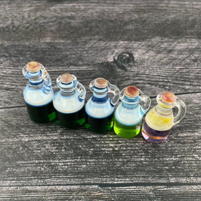 Mini Glass Potion Bottle