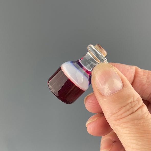 Mini Glass Potion Bottle