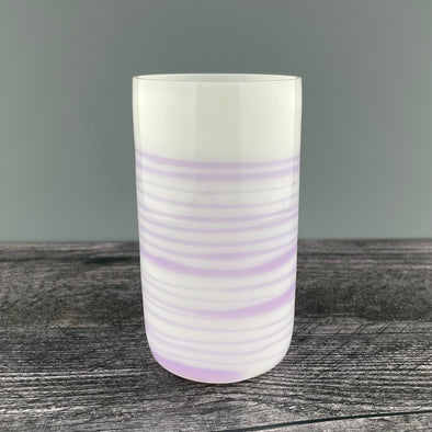 White and Purple Cup