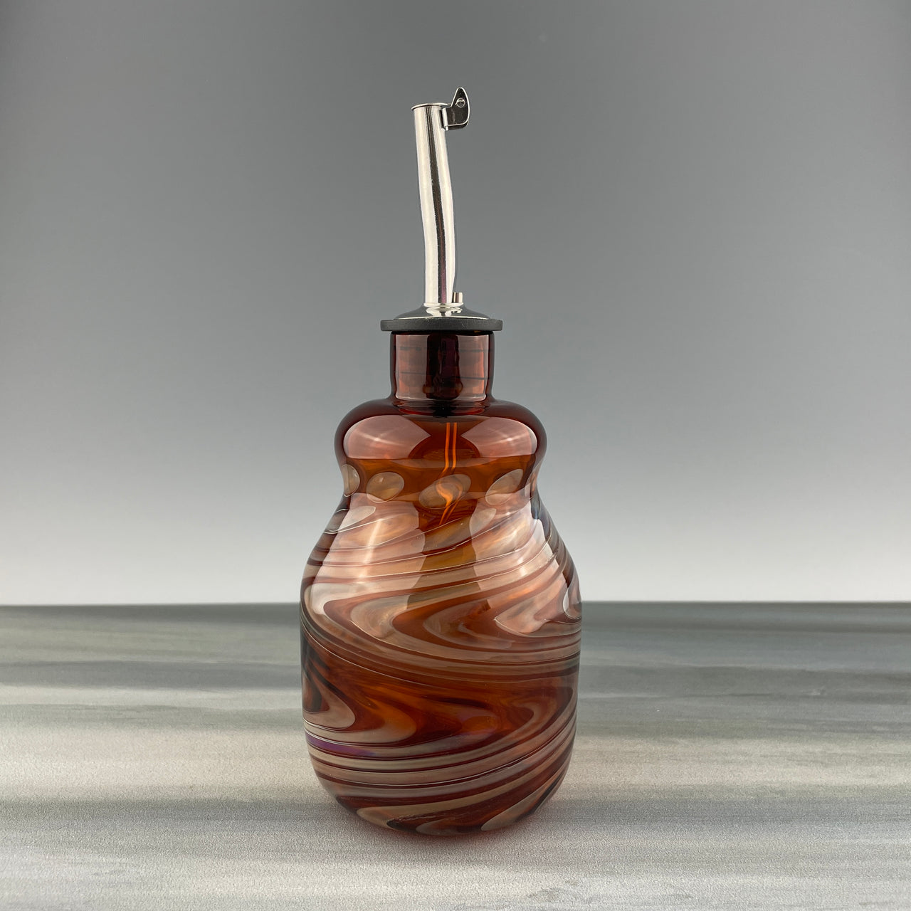 amber oil bottle