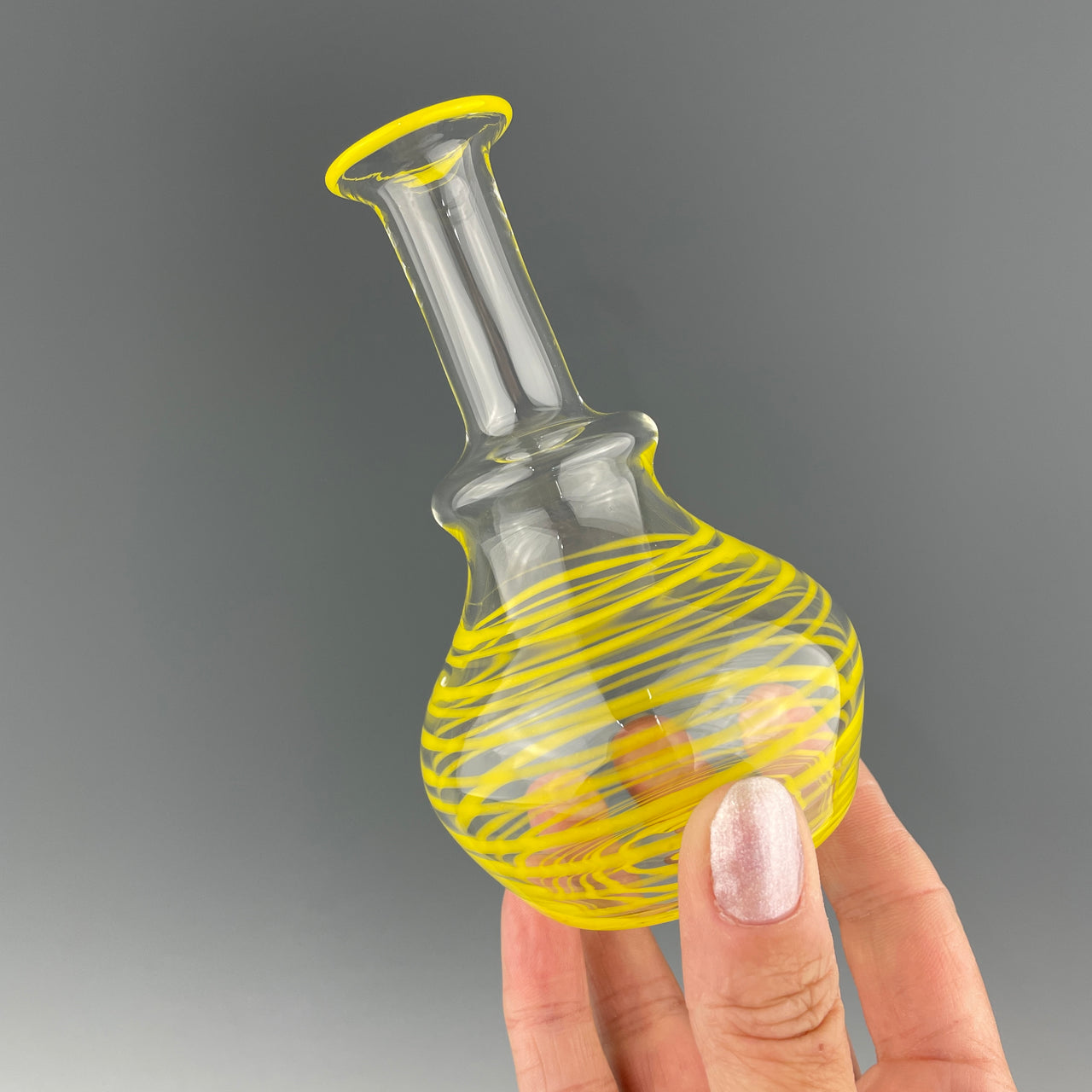 canary yellow vase
