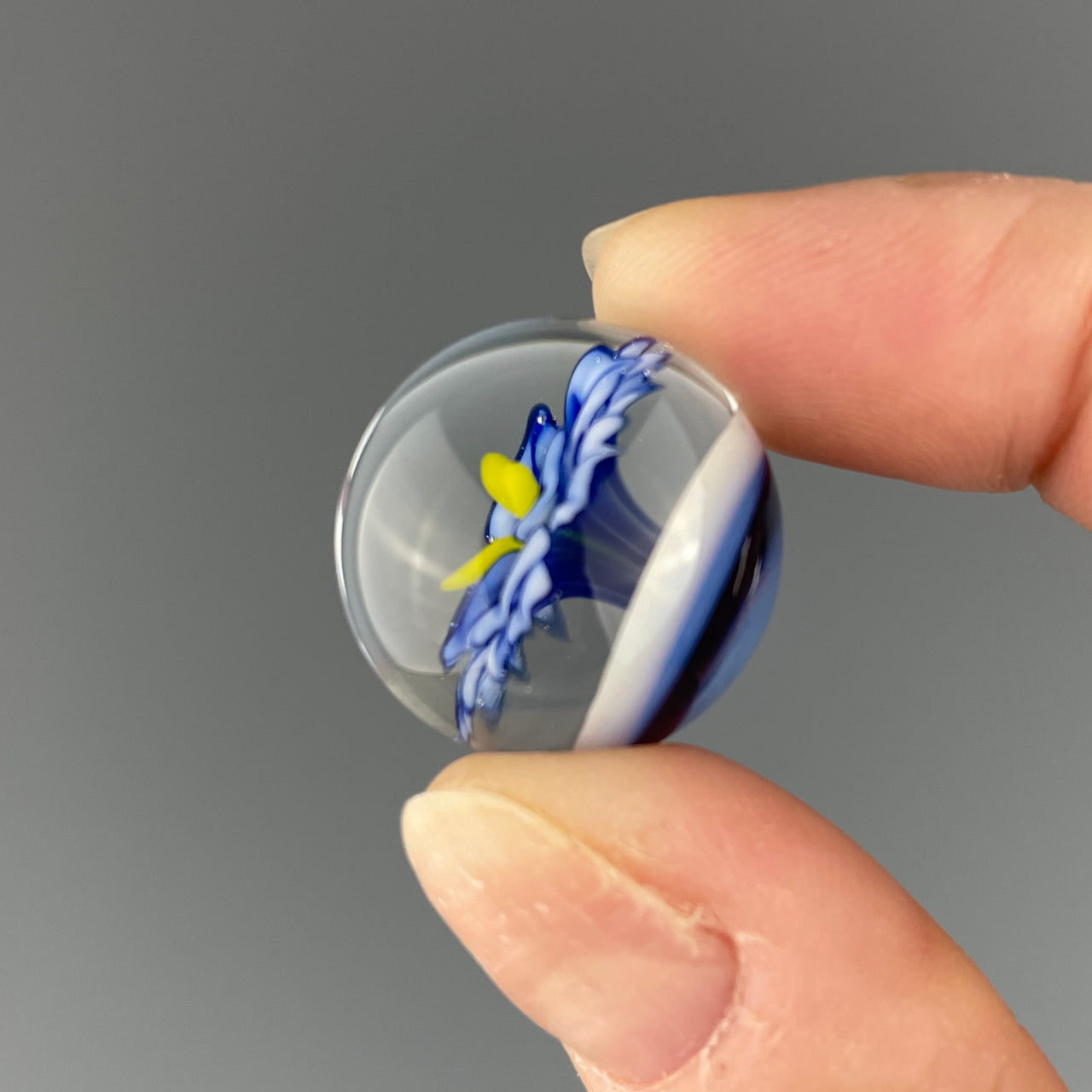 flower marble sideview
