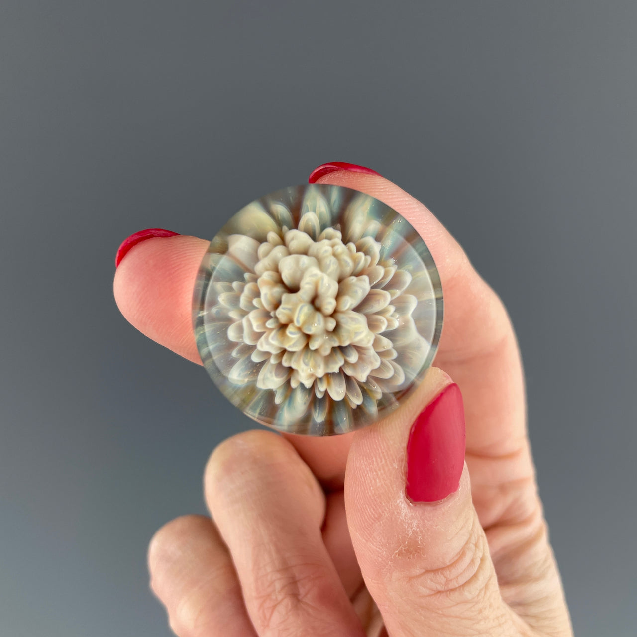frit glass implosion marble