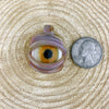 glass eye pendant