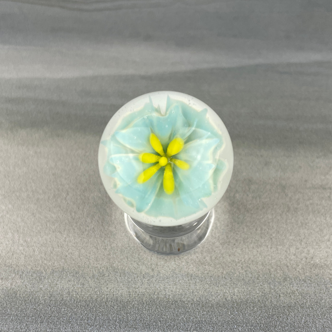 glass flower marble