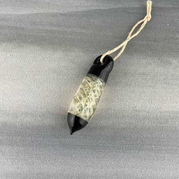hand made glass pendant