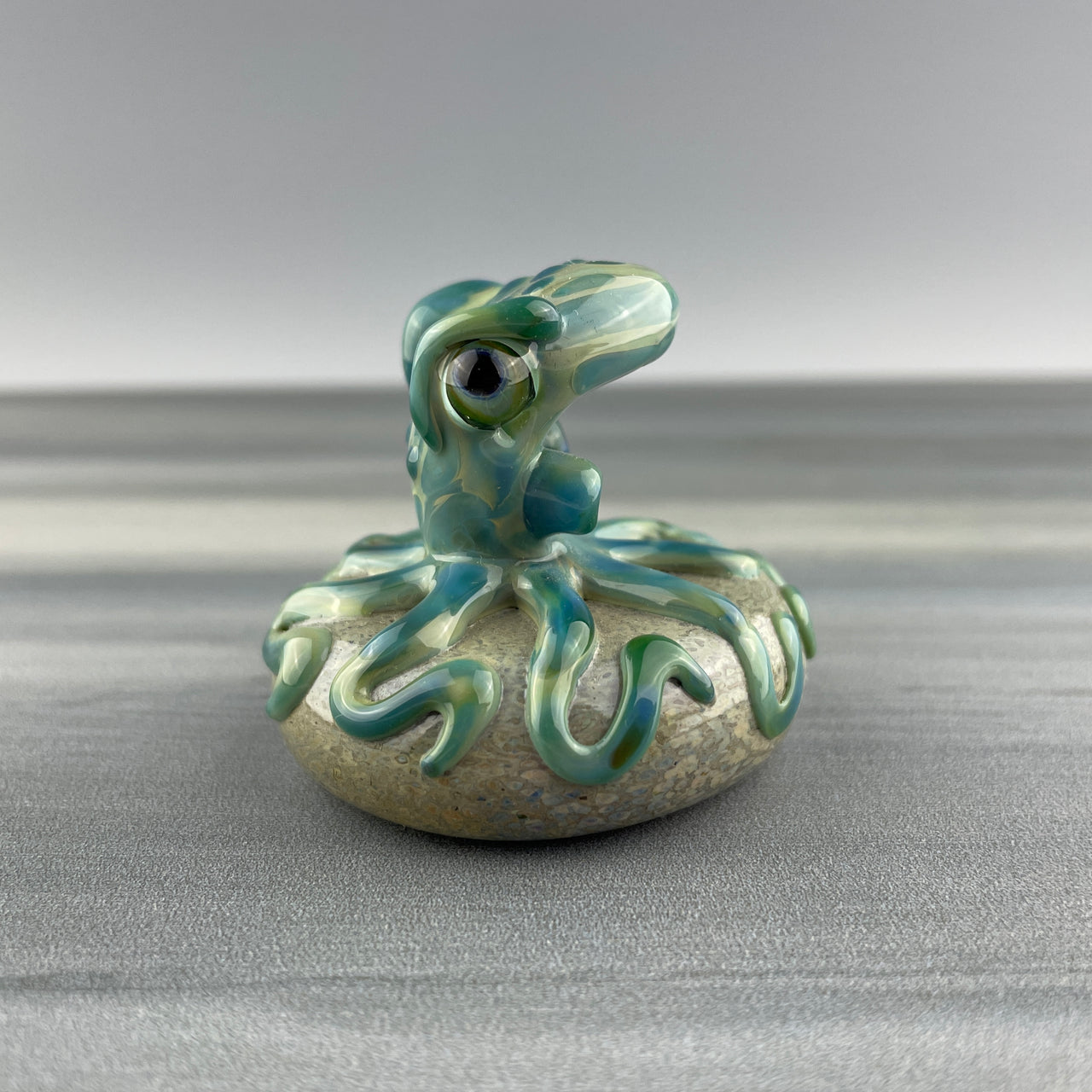 handmade glass octopus