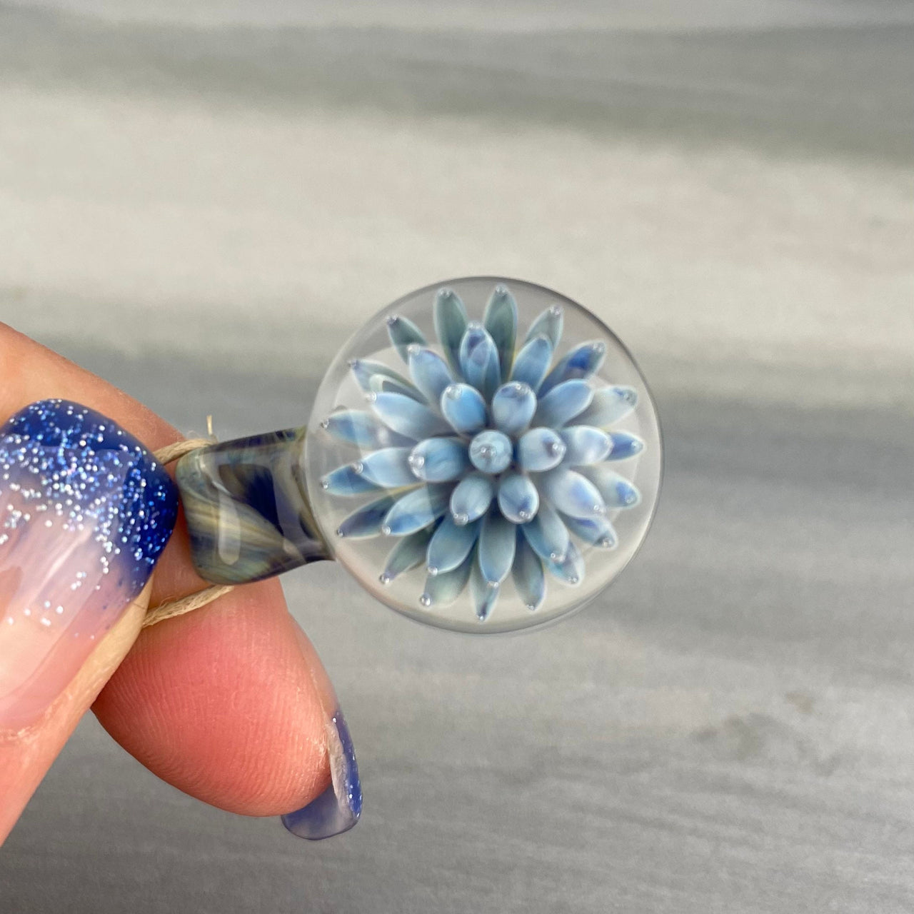 Blue Air Trap Pendant