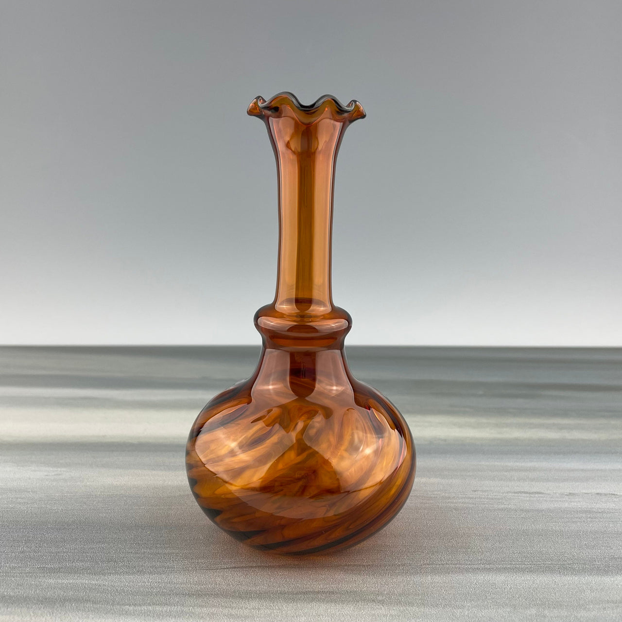 Amber Bud Vase